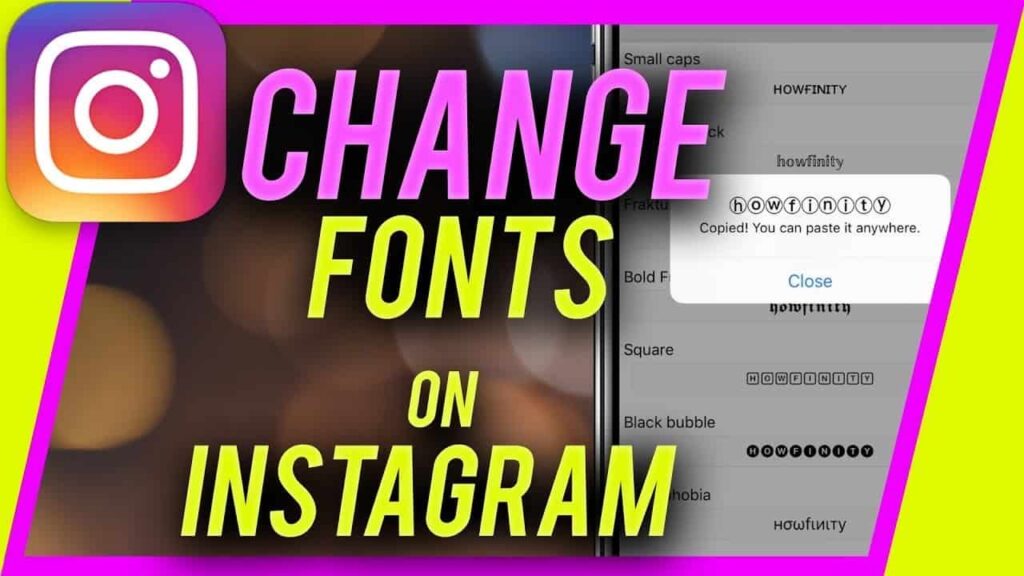 What is Instagram font style?