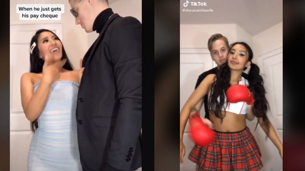 What TikTok couple broke up?