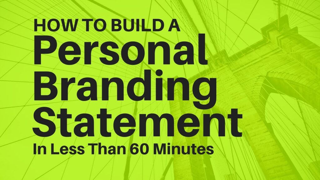 What is a good brand statement?