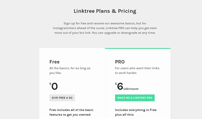 What should I use instead of Linktree?