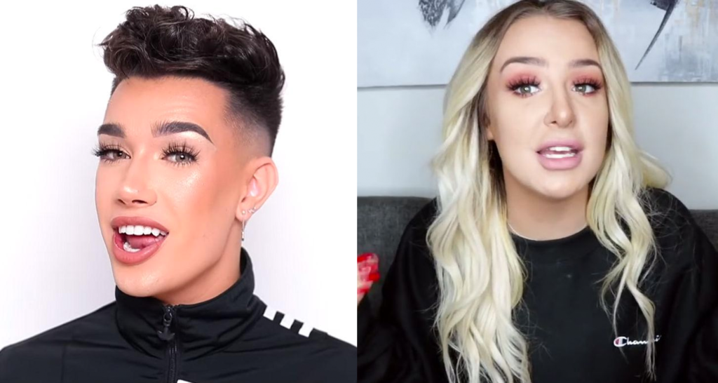 Who has James Charles had beef with?