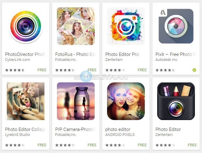 What is the best photo editing app for Android free?