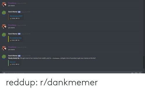 What is the command for Dank Memer?