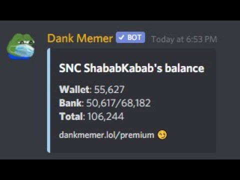 How to Gift Money/Dank Memer Coins on Discord 