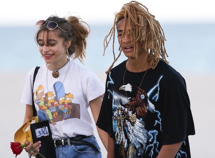 When did Odessa and Jaden Smith date?