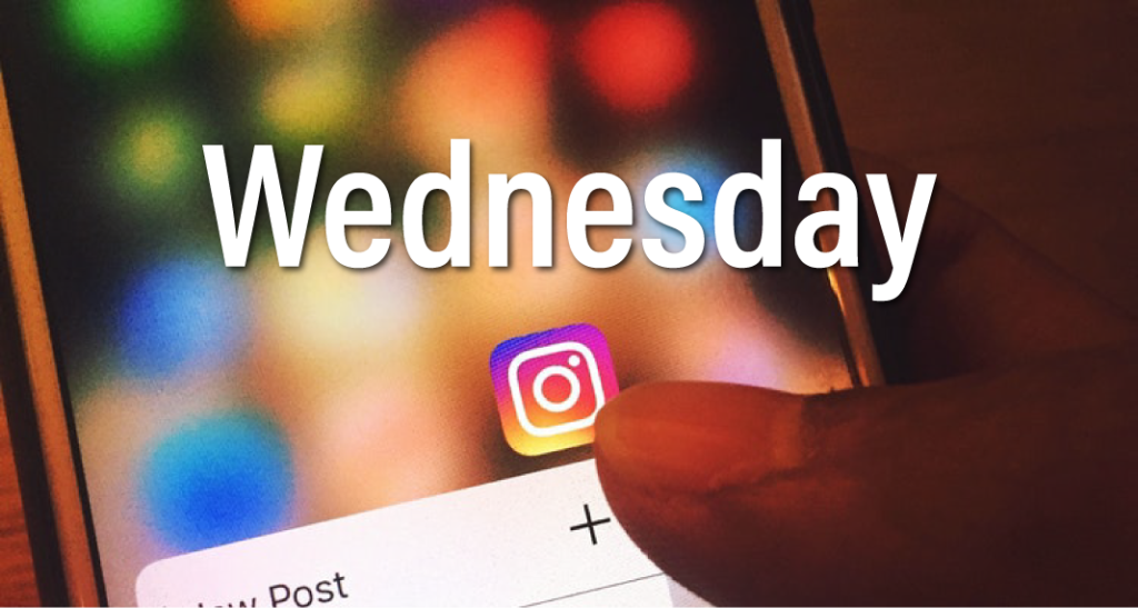 When should I post on Instagram on Wednesday?