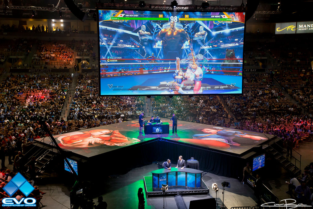 Where are video game tournaments held?