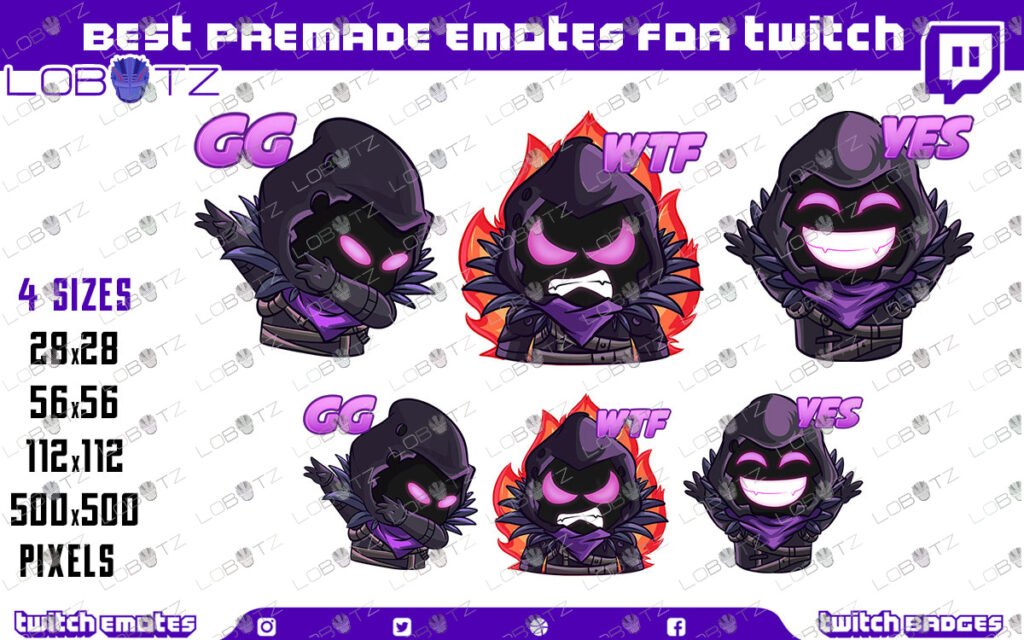 Are Twitch emotes copyrighted?