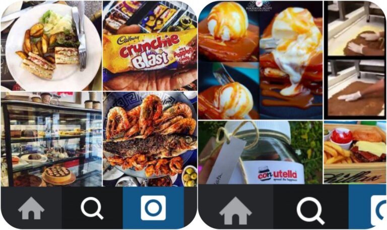 Who are the top food bloggers on Instagram?