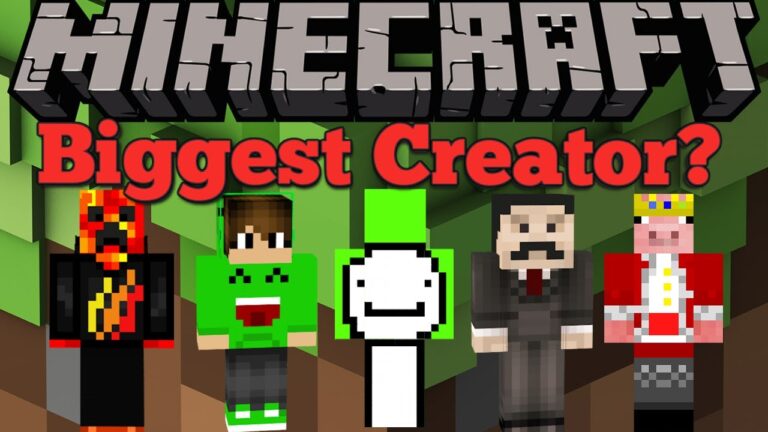 top 10 most famous minecraft youtubers