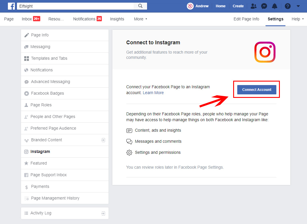 Why can’t I link my Facebook page to Instagram? – Famuse : #1 Models ...