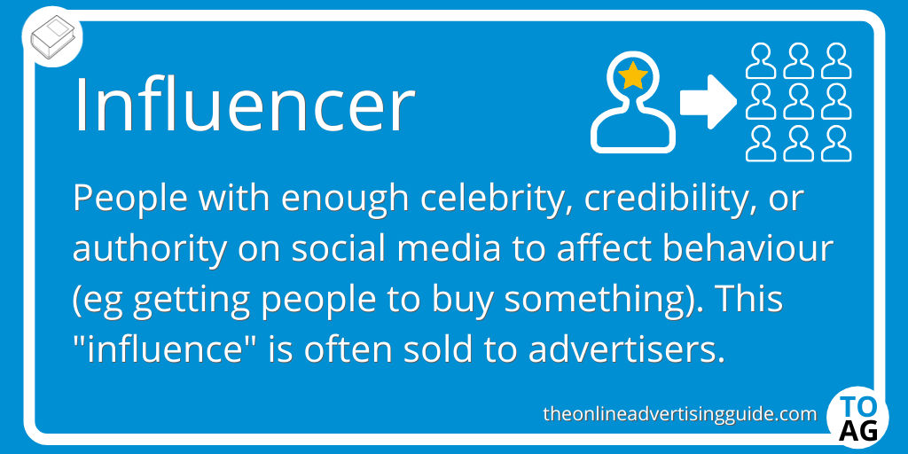 Is an influencer considered a celebrity?